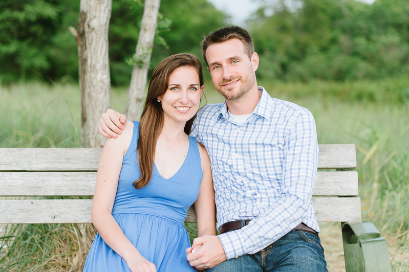 Eastern Shore Engagement Pictures - Terrapin Beach Park by Natalie Franke Photography