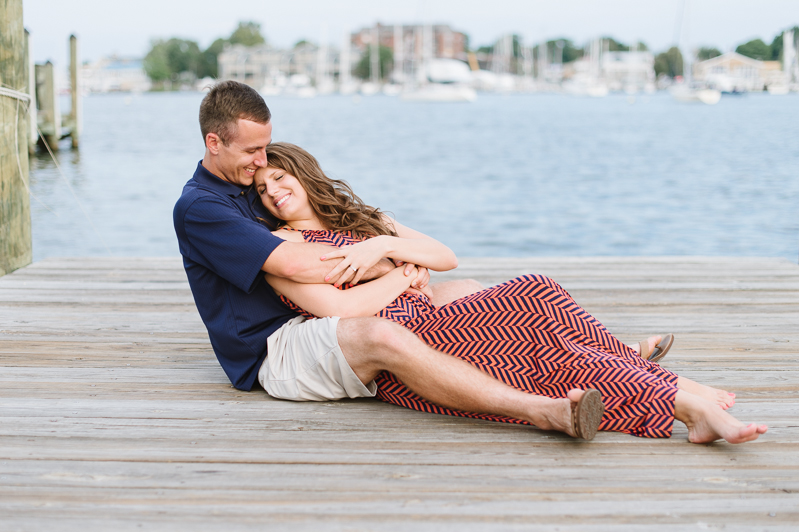Romantic Downtown Annapolis Engagement Pictures by Natalie Franke Photography