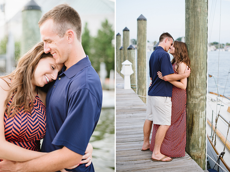 Modern Downtown Annapolis Engagement Pictures by Natalie Franke Photography