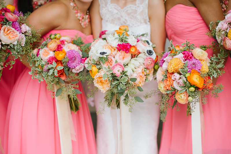 Gorgeous Bridal Bouquet with Peonies, Ranunculus, Anemones, and Lace by Intrigue Design & Decor | Annapolis Wedding