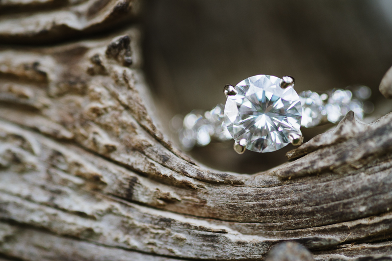 Rustic Engagement Ring Picture - Stevensville, Maryland | Natalie Franke Photography