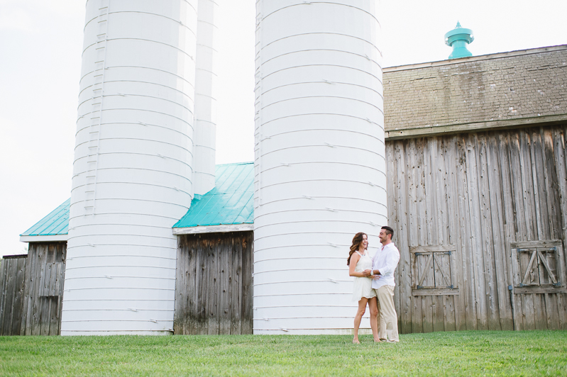 Romantic Farm Engagement Session - Eastern Shore & Annapolis Wedding Photographer: Natalie Franke Photography