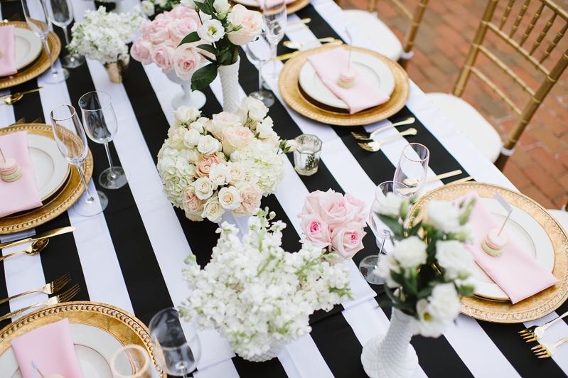 Kate Spade Wedding Inspiration - Tidewater Inn in Easton, Maryland by Annapolis Wedding Photographer: Natalie Franke Photography