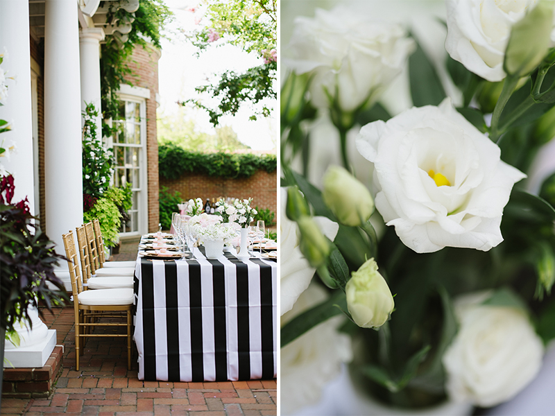 Kate Spade Wedding Inspiration - Tidewater Inn in Easton, Maryland by Annapolis Wedding Photographer: Natalie Franke Photography