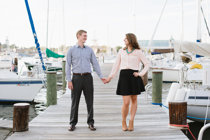 Eastport & Annapolis Engagement Pictures - Nautical Engagement Session by Natalie Franke Photography