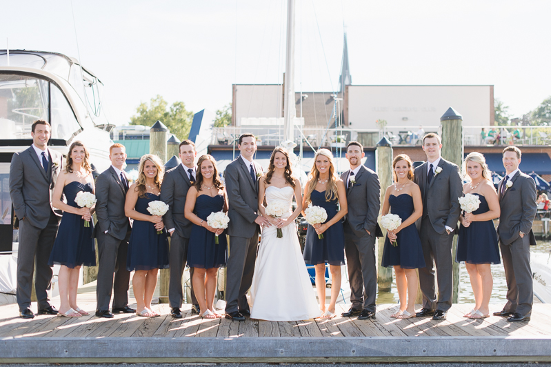 Annapolis Maryland Wedding Photographer | St. Mary's Church Ceremony & Celebrations at the Bay Reception by Natalie Franke Photography