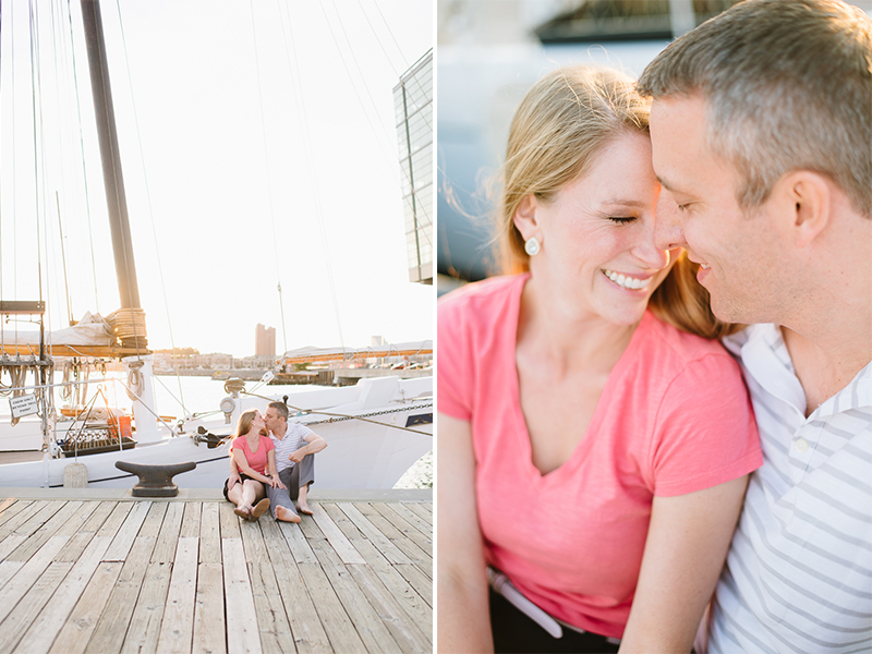 Fells Point + Harbor East | Baltimore Engagement Session by Natalie Franke Photography
