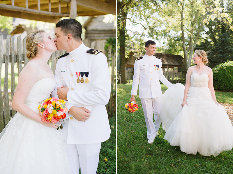 Naval Academy & Historic London Town & Gardens Wedding | Natalie Franke Photography