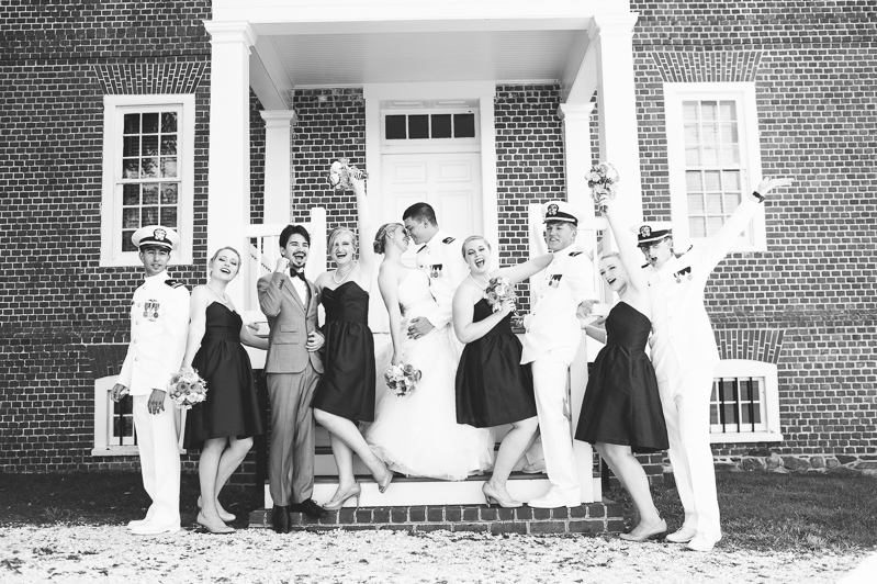 Naval Academy & Historic London Town & Gardens Wedding | Natalie Franke Photography