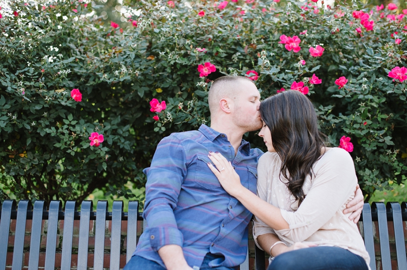 Downtown Annapolis Engagement Pictures in Autumn with a Chocolate Lab - Natalie Franke Photography