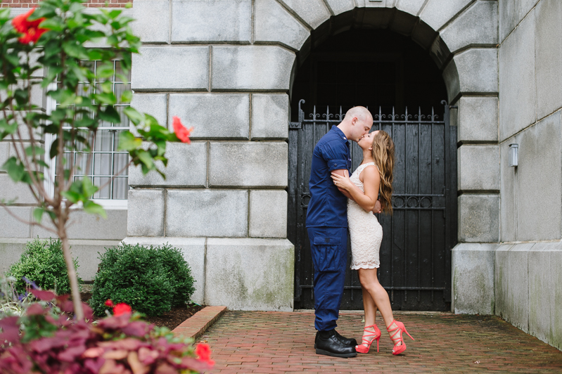 Downtown Annapolis Engagement Pictures - Natalie Franke Photography