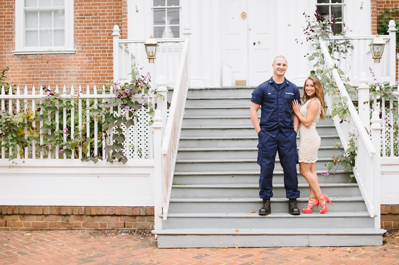 Downtown Annapolis Engagement Pictures - Natalie Franke Photography