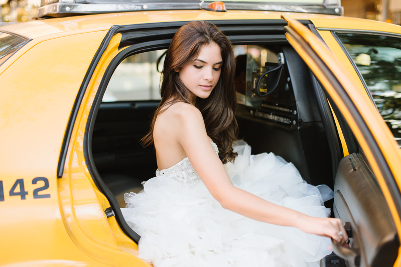 New York City Wedding Photographer: Central Park Bride with Enaura Bridal & Blossom Veils | Natalie Franke Photography