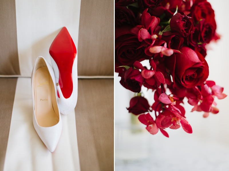 Sparkle Louboutins - Inn at Perry Cabin Wedding in St. Michaels, Maryland | Natalie Franke Photography