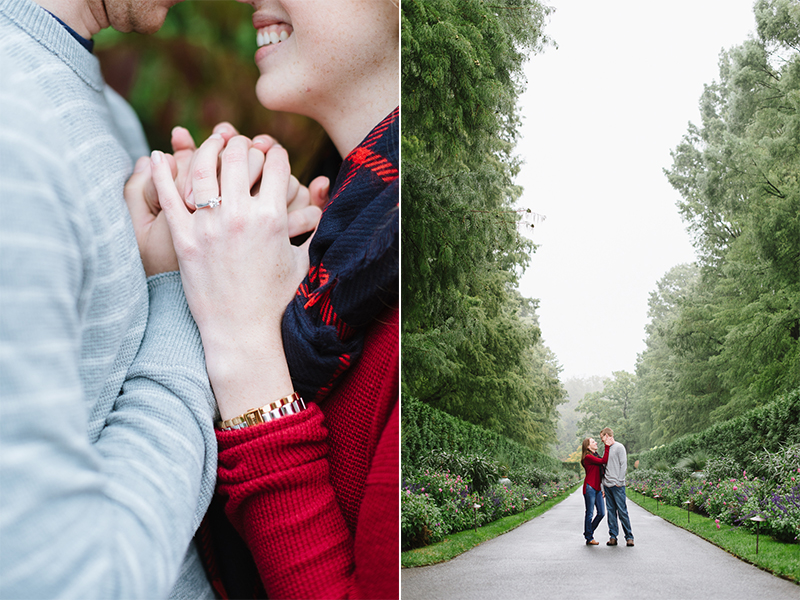 Longwood Gardens Engagement Pictures - Natalie Franke Photography
