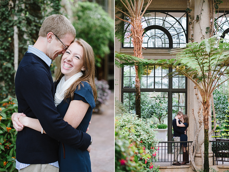 Longwood Gardens Engagement Session - Pennsylvania Wedding Photographer