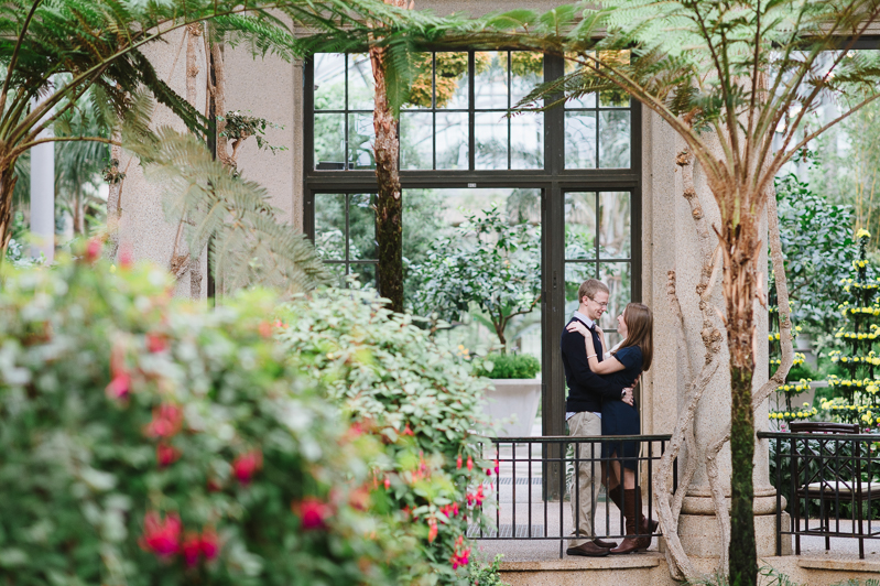 Longwood Gardens Engagement Session