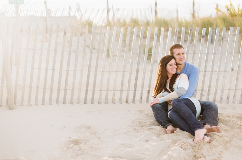 Rehoboth & Bethany Beach Engagement Photographer - Fenwick Island Engagement Pictures by Natalie Franke Photography