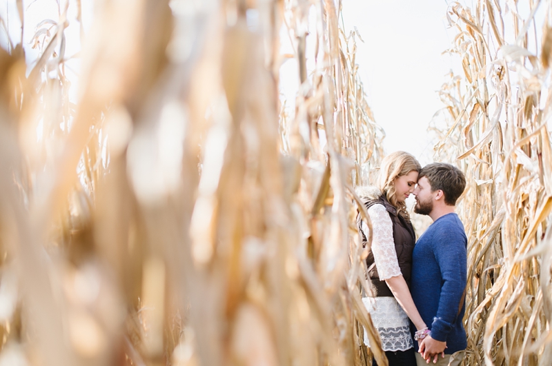 Autumn Farm Engagement Pictures in Southern Maryland | By Fine Art Annapolis Wedding Photographer: Natalie Franke Photography