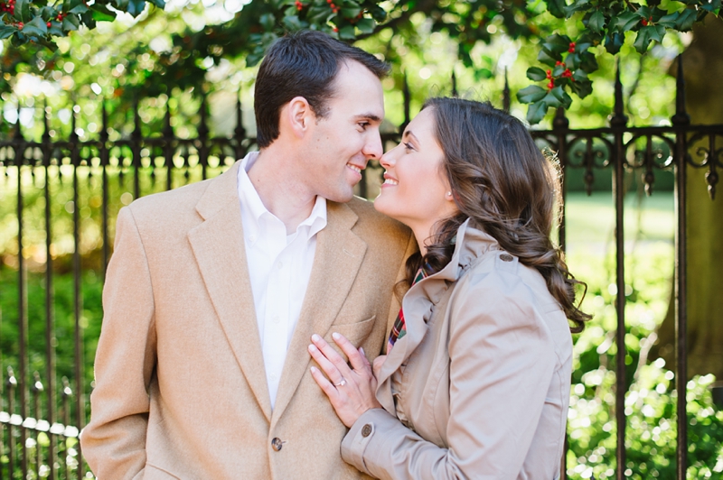 Romantic Autumn Engagement Pictures in Downtown Annapolis, Maryland - Natalie Franke Photography
