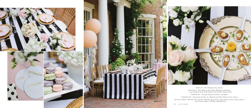 Kate Spade Inspiration What's Up Weddings? Magazine Editorial by Natalie Franke Photography in Annapolis, Maryland