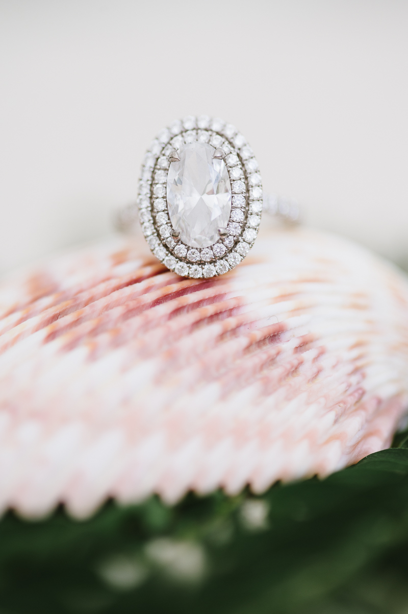 Double Halo Oval Engagement Ring | Gorgeous Diamond Ring by Natalie Franke Photography