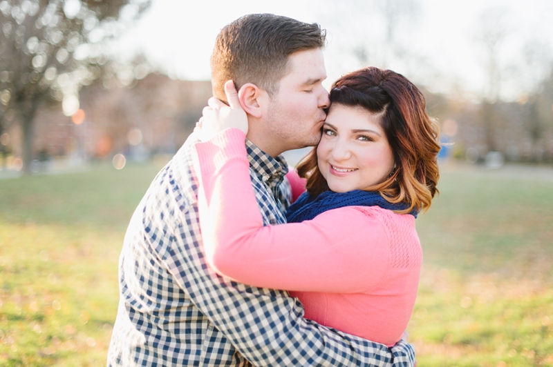 Federal Hill Engagement Pictures in Baltimore, Maryland | Natalie Franke Photography