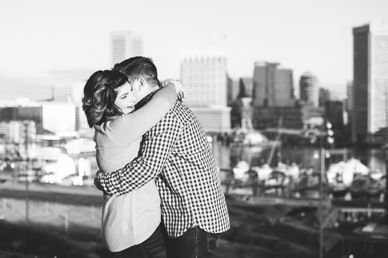 Federal Hill Engagement Pictures in Baltimore, Maryland | Natalie Franke Photography