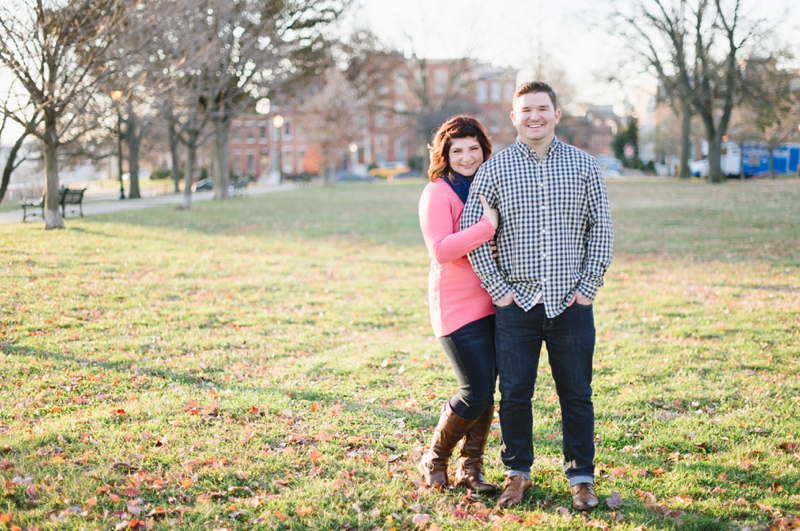 Federal Hill Engagement Pictures in Baltimore, Maryland | Natalie Franke Photography