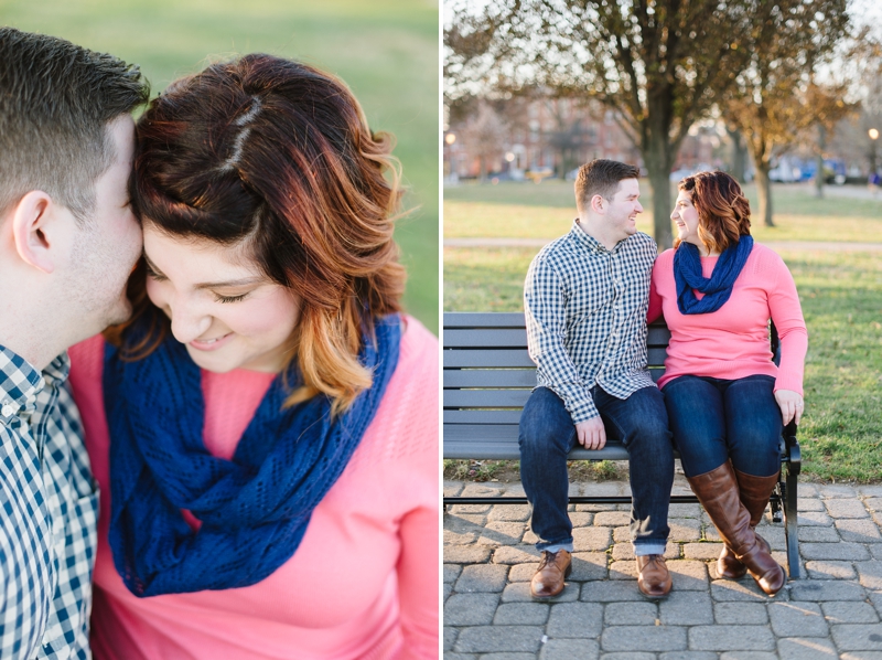 Federal Hill Engagement Pictures in Baltimore, Maryland | Natalie Franke Photography