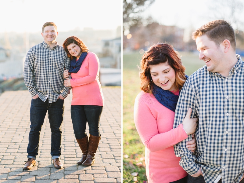 Federal Hill Engagement Pictures in Baltimore, Maryland | Natalie Franke Photography