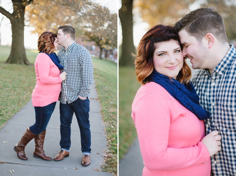 Federal Hill Engagement Pictures in Baltimore, Maryland | Natalie Franke Photography