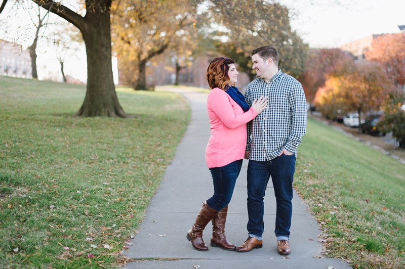 Federal Hill Engagement Pictures in Baltimore, Maryland | Natalie Franke Photography