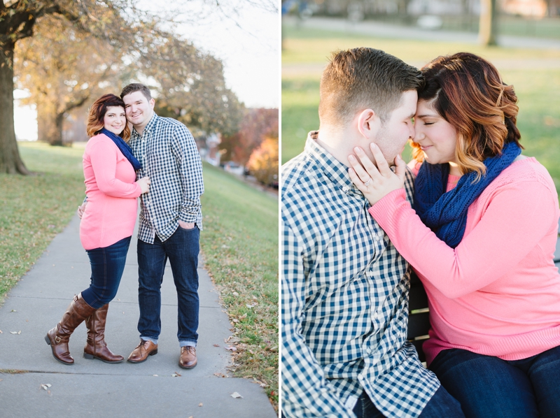 Federal Hill Engagement Pictures in Baltimore, Maryland | Natalie Franke Photography