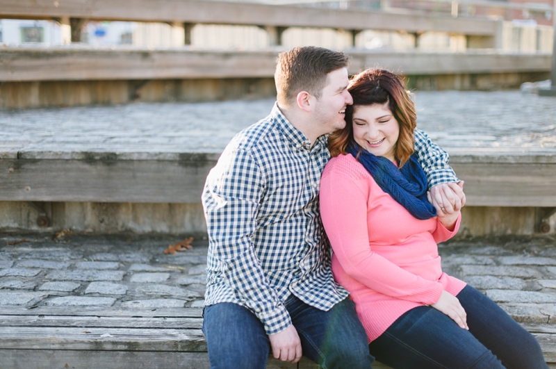 Federal Hill Engagement Pictures in Baltimore, Maryland | Natalie Franke Photography