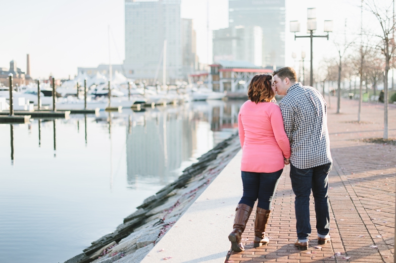 Federal Hill Engagement Pictures in Baltimore, Maryland | Natalie Franke Photography