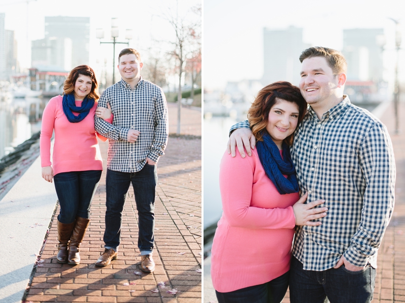 Federal Hill Engagement Pictures in Baltimore, Maryland | Natalie Franke Photography