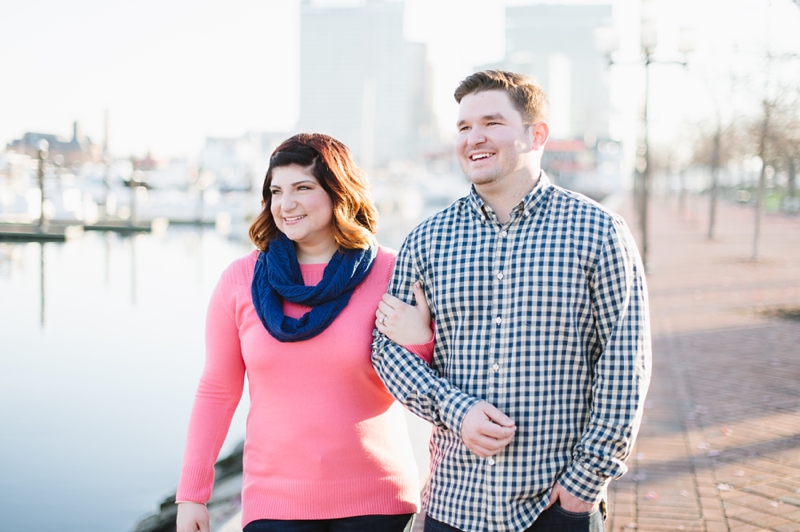 Federal Hill Engagement Pictures in Baltimore, Maryland | Natalie Franke Photography