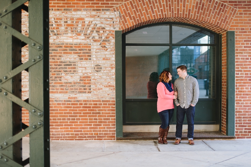 Federal Hill Engagement Pictures in Baltimore, Maryland | Natalie Franke Photography