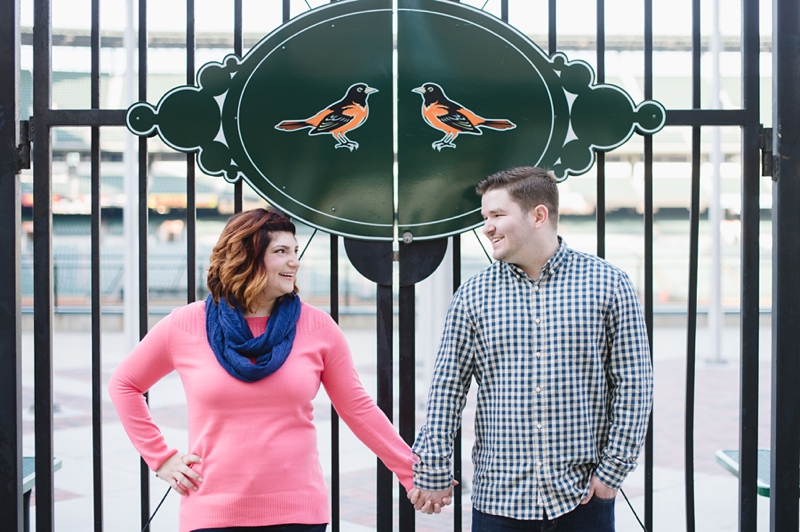 Federal Hill Engagement Pictures in Baltimore, Maryland | Natalie Franke Photography