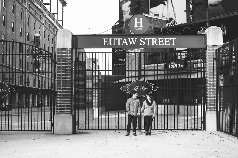 Federal Hill Engagement Pictures in Baltimore, Maryland | Natalie Franke Photography