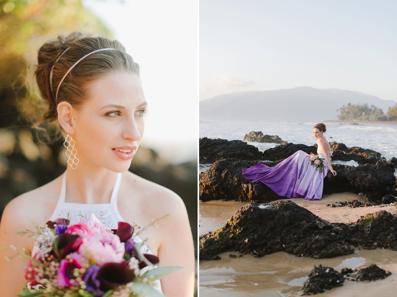 Maui Wedding Inspiration by Hawaii Wedding Planner, Opihi Love, and Destination Wedding Photographer, Natalie Franke.