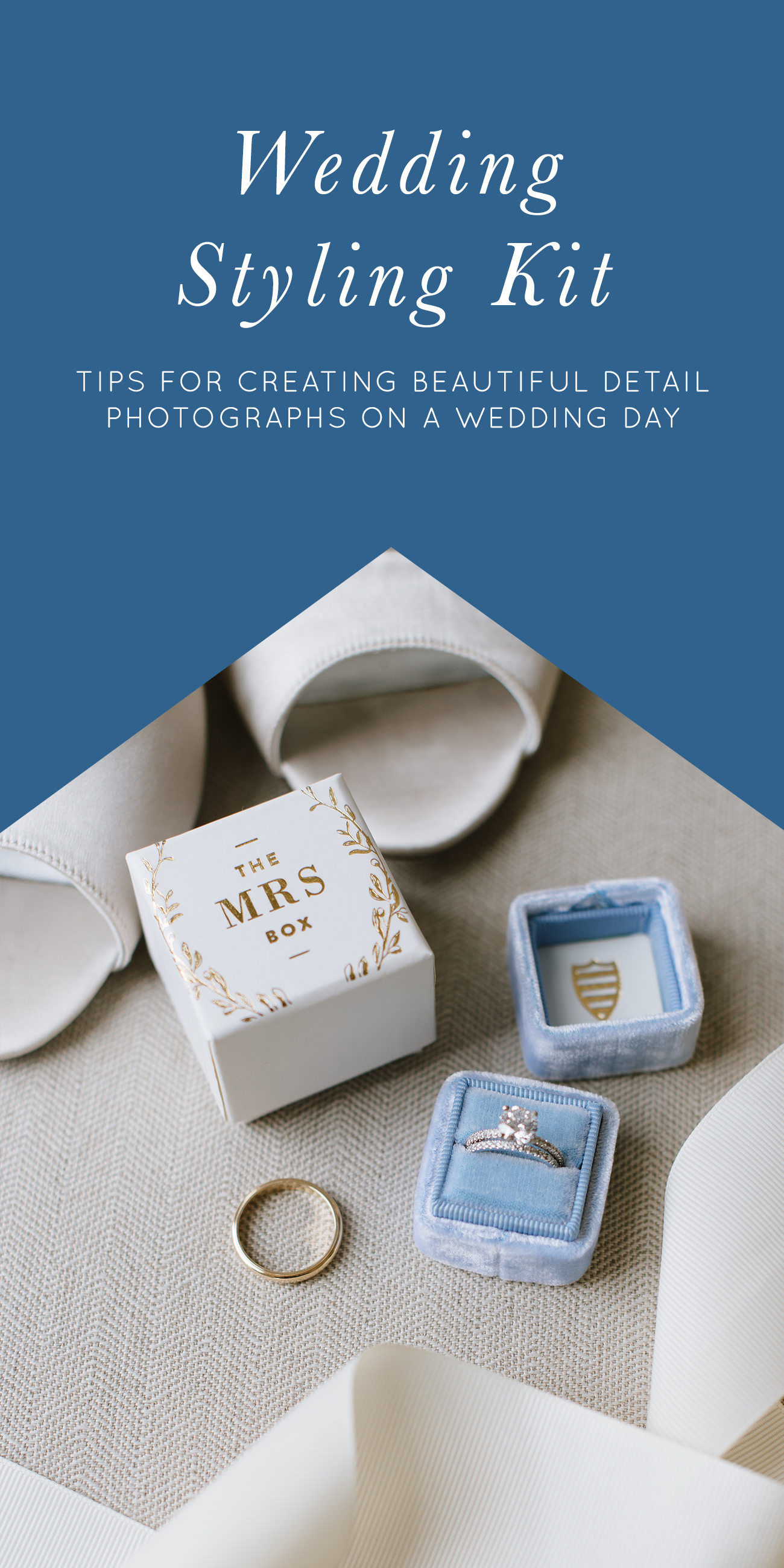 Wedding Photographer's Styling Kit including: Command Hooks, Neutral Fabrics, Ribbon Spools and more! | Natalie Franke