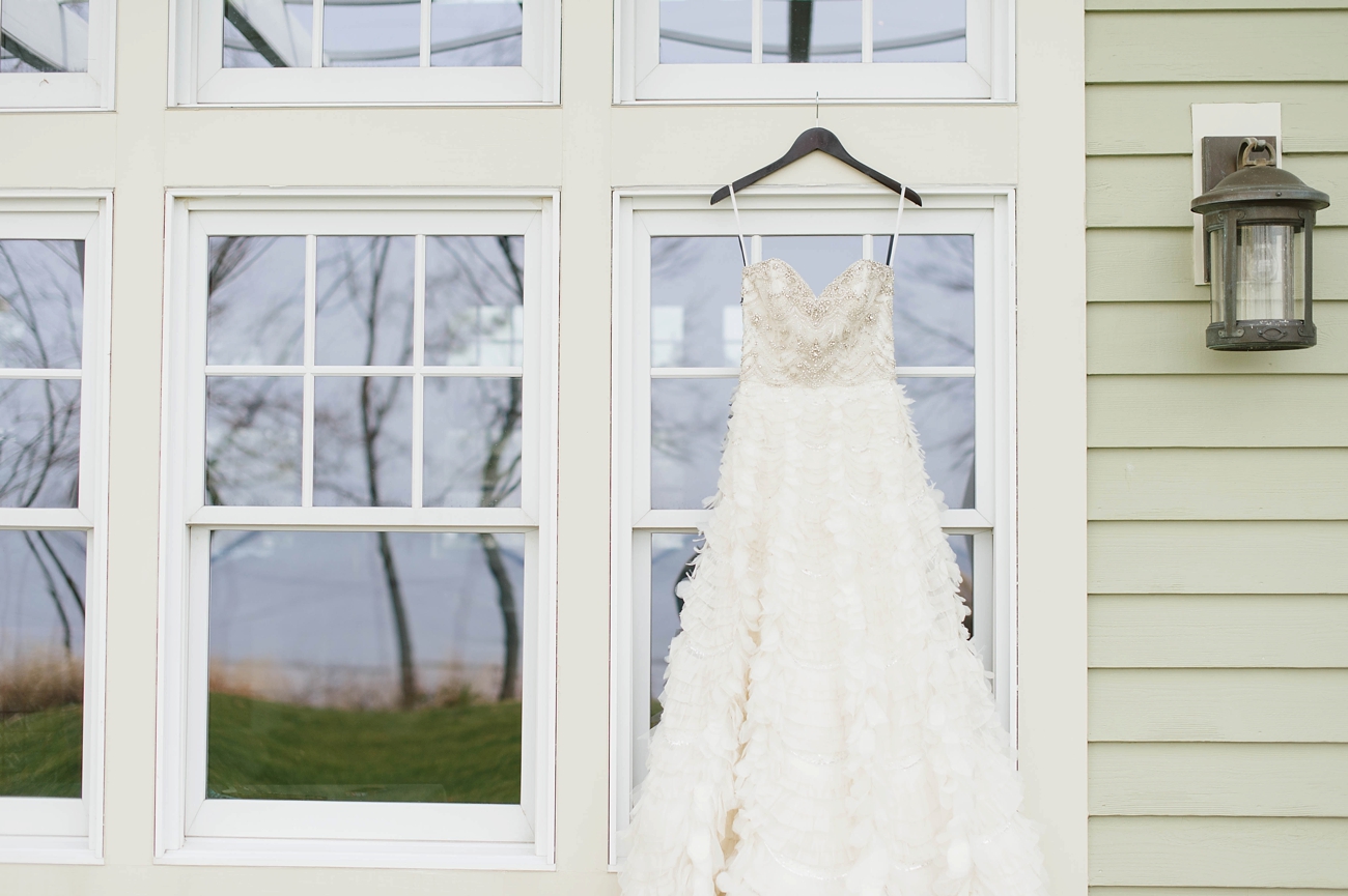 Enaura Bridal Gown |  Chesapeake Bay Beach Club Wedding by Natalie Franke Photography