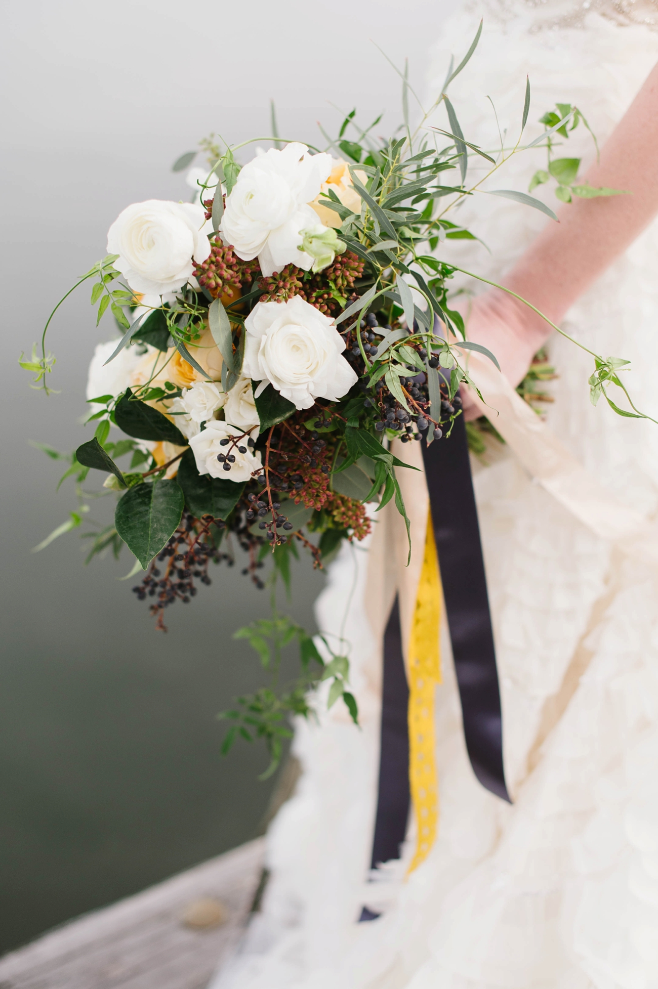 Gorgeous Bridal Bouquet by Crimson and Clover Floral Design | Natalie Franke Photography