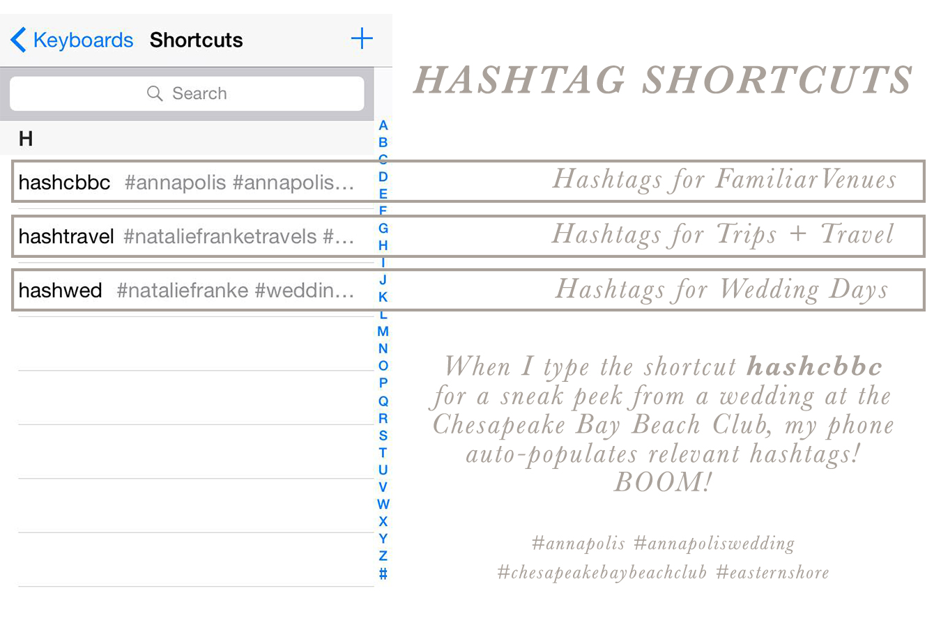 The Fastest Way to Add Hashtags to a Post | Social Media Marketing Hacks for Creative Entrepreneurs 