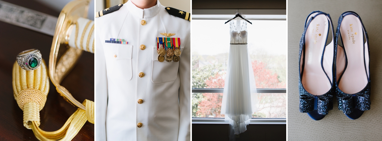 Naval Academy Wedding Inspiration | Natalie Franke Photography