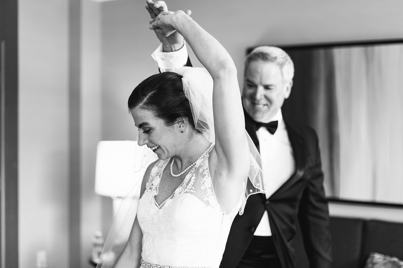 Father Daughter First Look in Annapolis, Maryland | Natalie Franke Photography