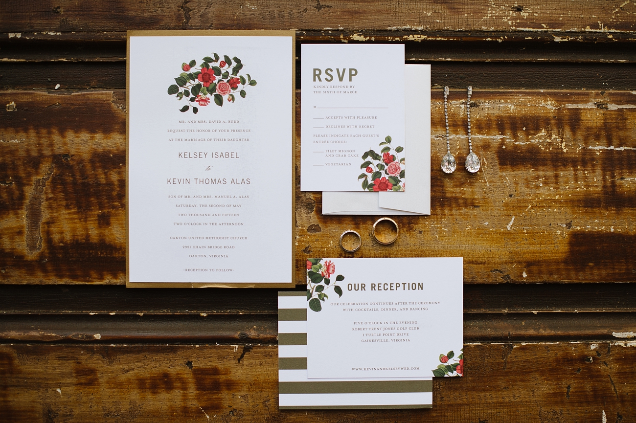 Wedding Invitation Suite | Southern Wedding Inspiration by Natalie Franke Photography