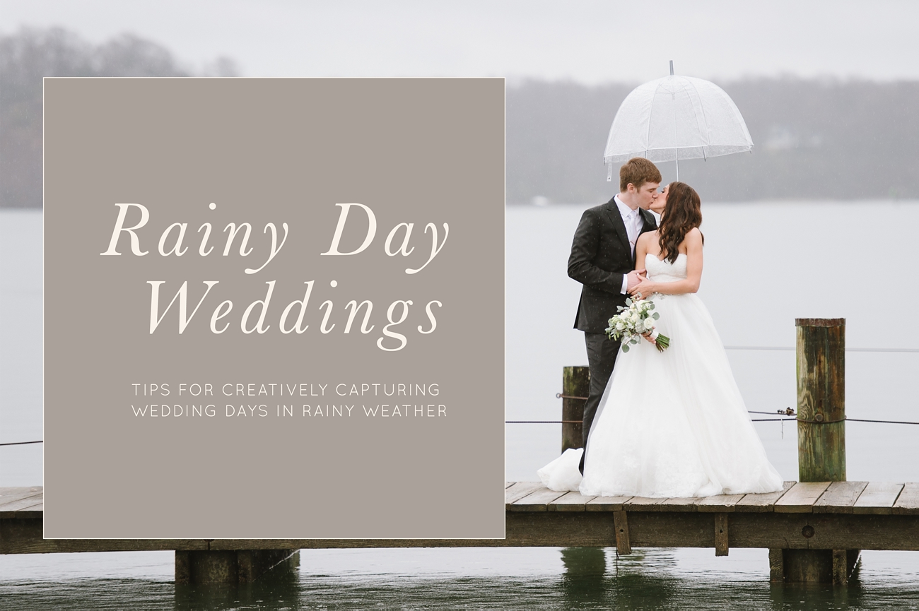 Tips for Photographing Rainy Wedding Days